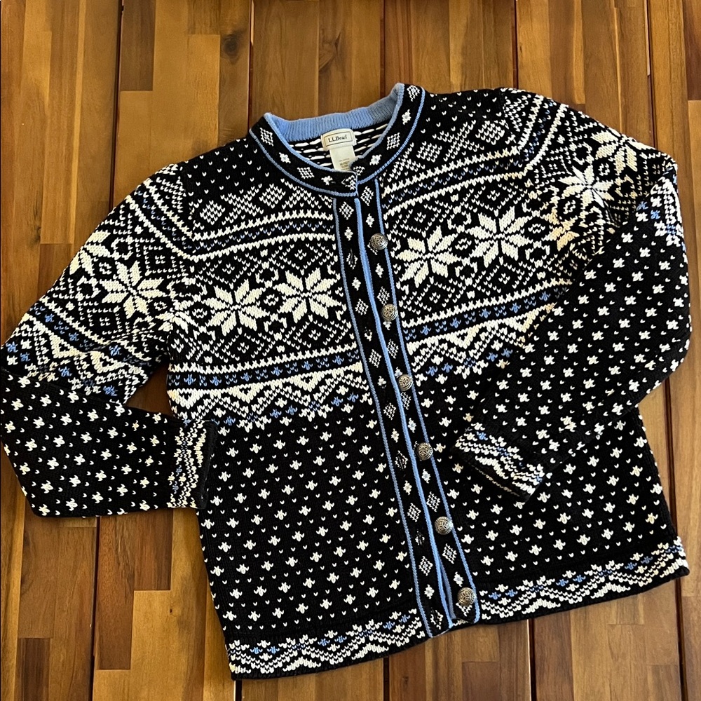 L.L. Bean winter cardigan